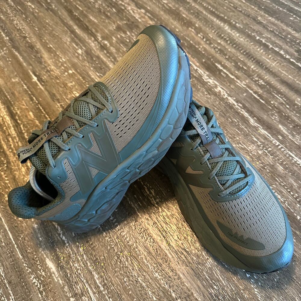 New Balance Olive Green Athletic Running Shoes